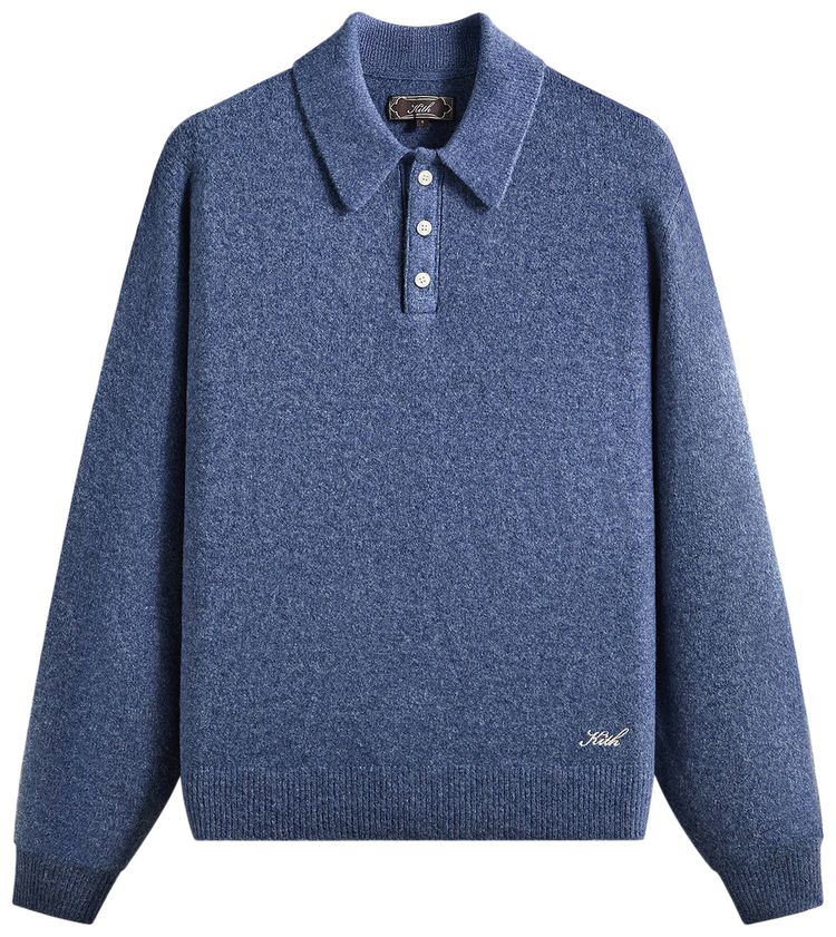 Kith Marled Harmon Rugby Pullover Farrow