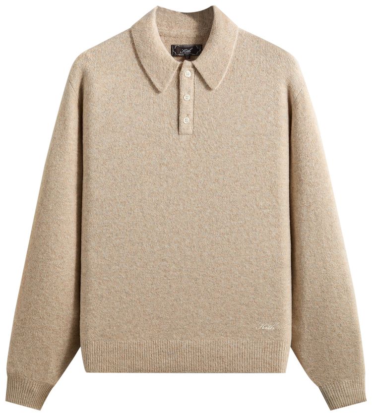 Kith Marled Harmon Rugby Pullover Carabiner Heather