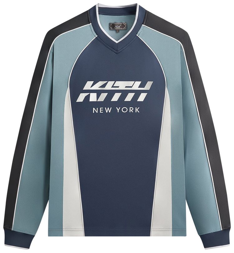 Kith Malik Long Sleeve Mesh Jersey Nocturnal
