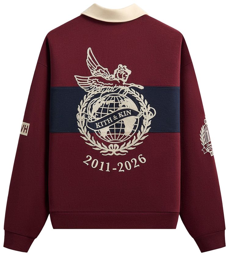 Kith Autograph Nelson Rugby Pullover Magma