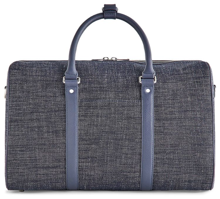 Kith Kin Wool Denim Traveler K40 Duffle Bag Blue Navy