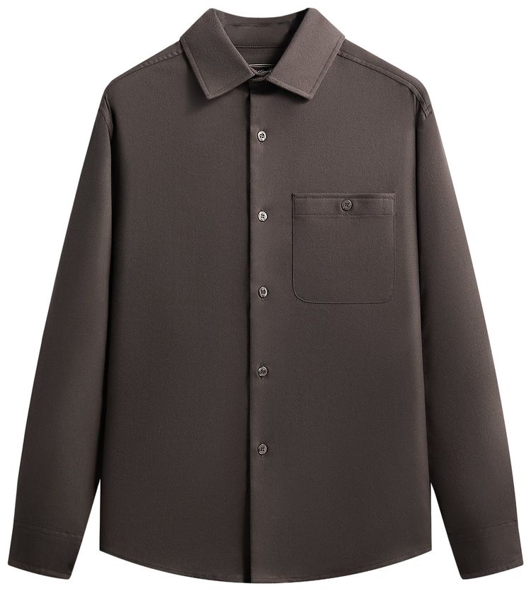 Kith Flannel Tomas Buttondown Shirt Mineral