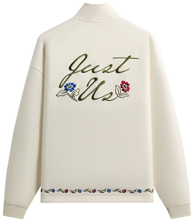 Kith Floral Queensbridge Quarter Zip Silk