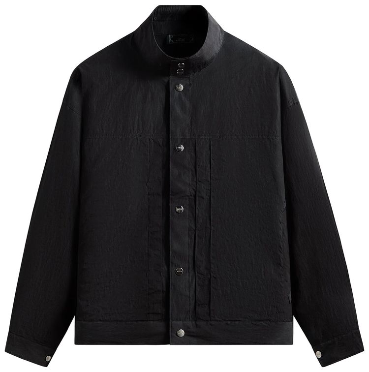 Kith Garment Dyed Wrinkle Nylon Alonzo Tech Jacket Thunder