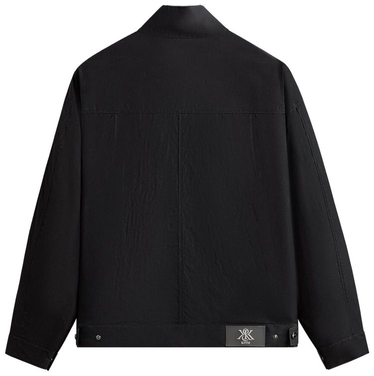 Kith Garment Dyed Wrinkle Nylon Alonzo Tech Jacket Thunder