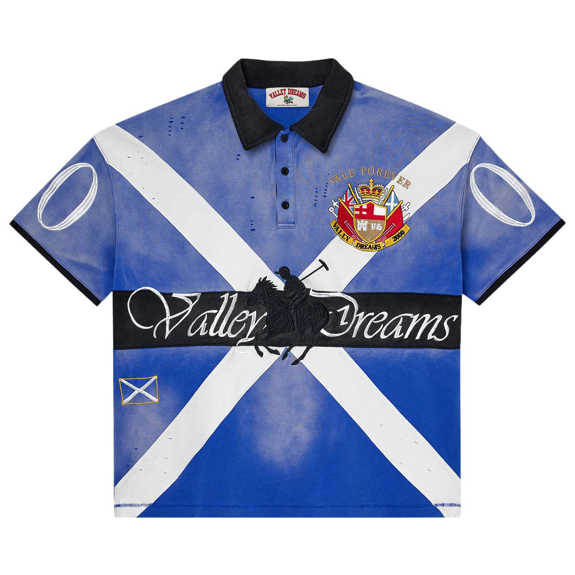Buy Vale Forever Legacy Short-Sleeve Polo 'Blue' - 11451