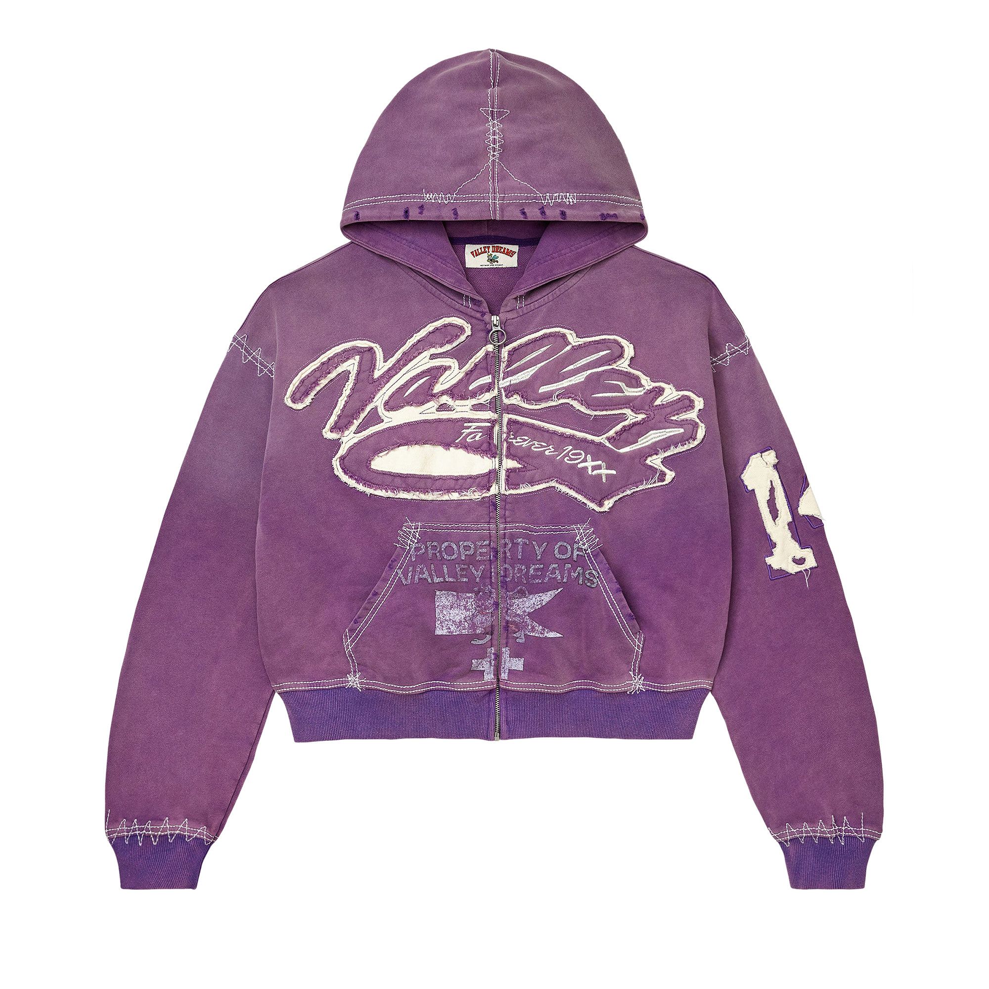 Buy Vale Forever Religion Zip Up 'Purple' - 11451 1SS2604VFRZUP
