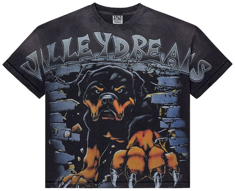 Vale Forever Rottweiler Big Tee Black