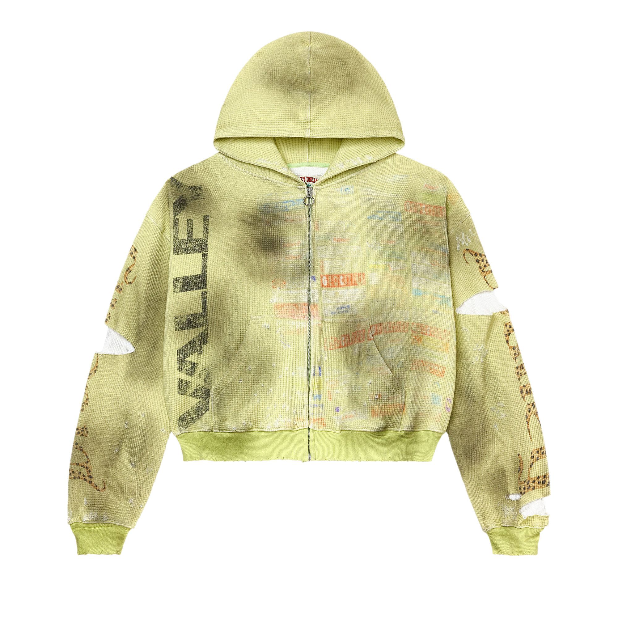 Buy Vale Forever Glitch Zip Up 'Hack Green' - 11451 1SS2604VFGZUH