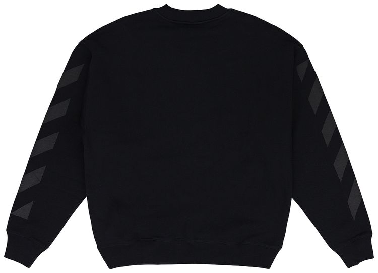 Off White Cornely Diagonal Crewneck Black