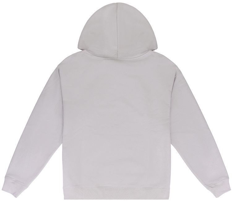 Off White Light Stone Big Bookish Skate Hoodie Grey