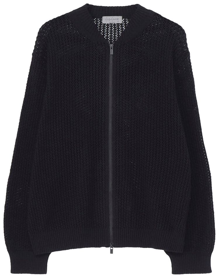 Yohji Yamamoto Zip Blouson Black