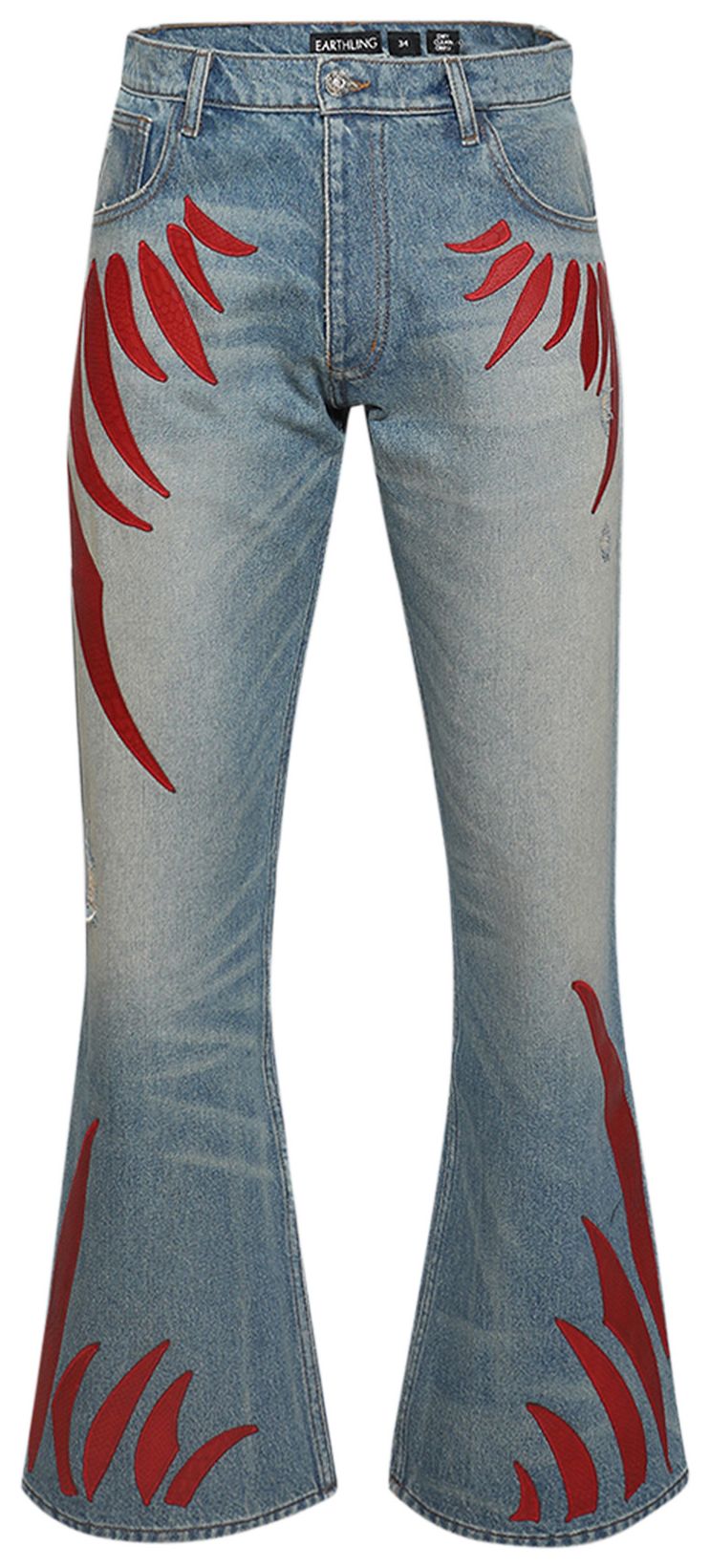 Earthling VIP Fang Denim Pant Blue