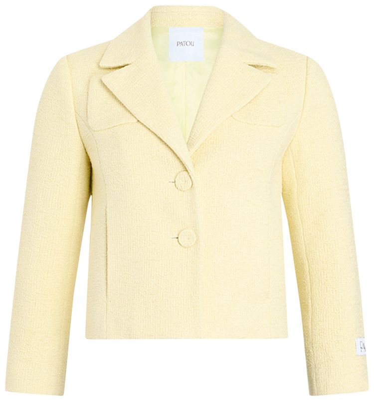 Patou Tailored Short Jacket Limelight