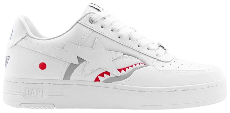 Bapesta 3 Shark White
