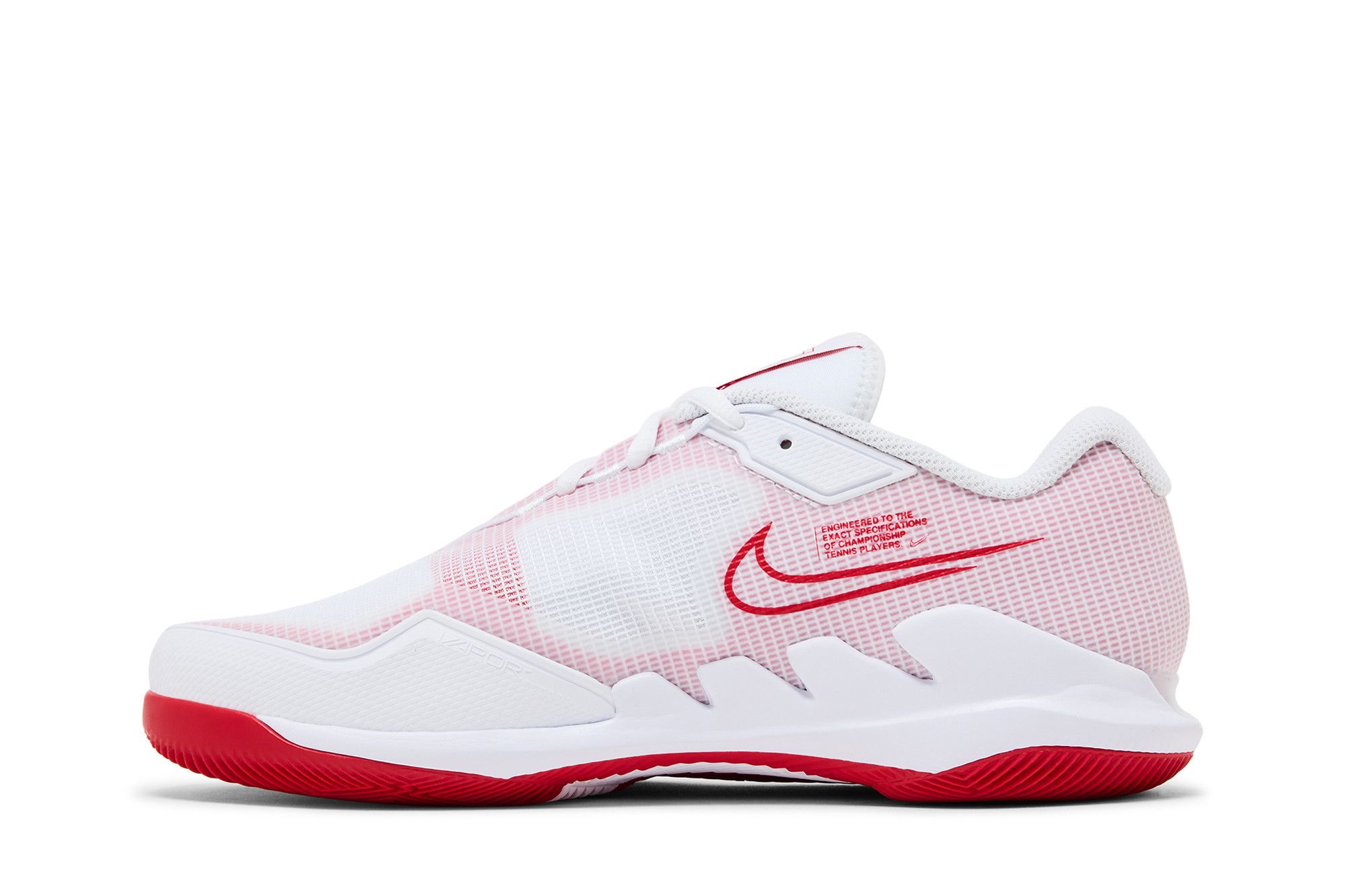 Buy NikeCourt Air Zoom Vapor Pro 'White University Red' - CZ0220