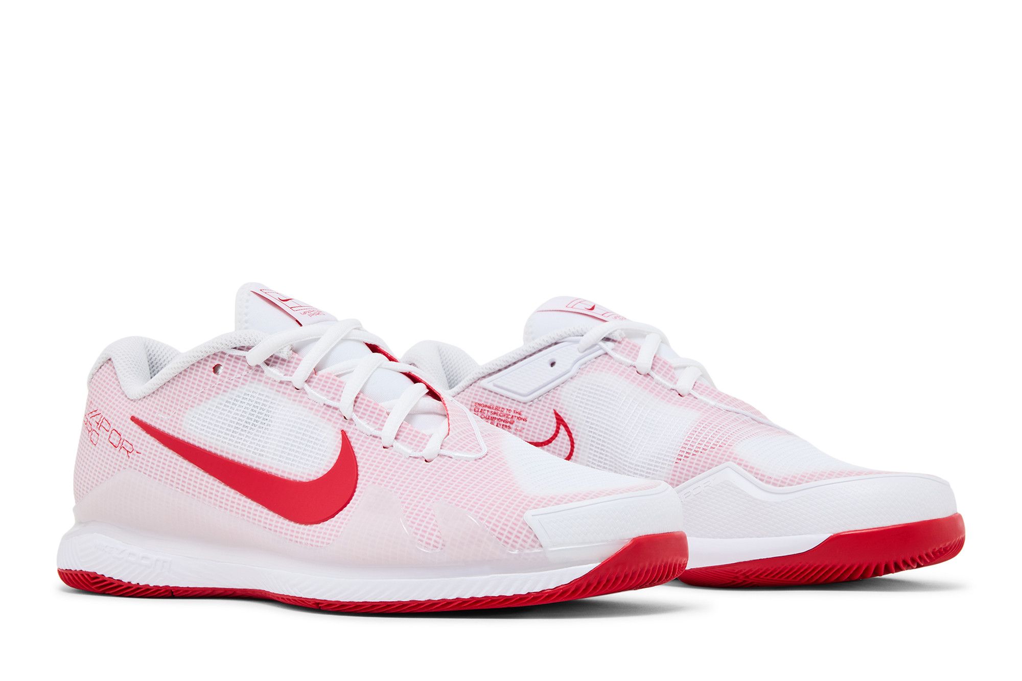 Buy NikeCourt Air Zoom Vapor Pro 'White University Red' - CZ0220