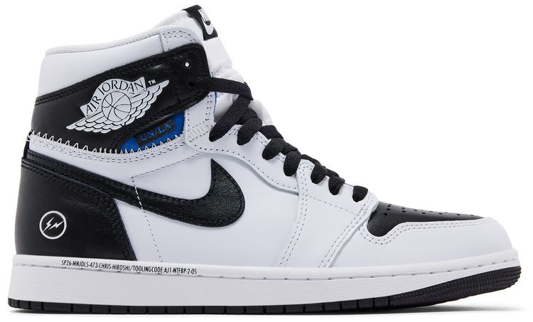 Fragment Design x Union LA x Air Jordan 1 Retro High OG SP White Black