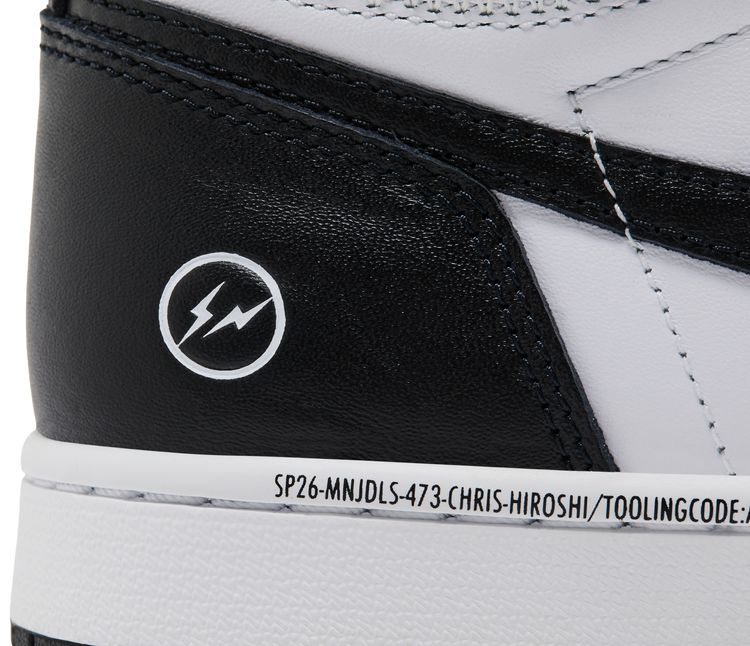 Fragment Design x Union LA x Air Jordan 1 Retro High OG SP White Black