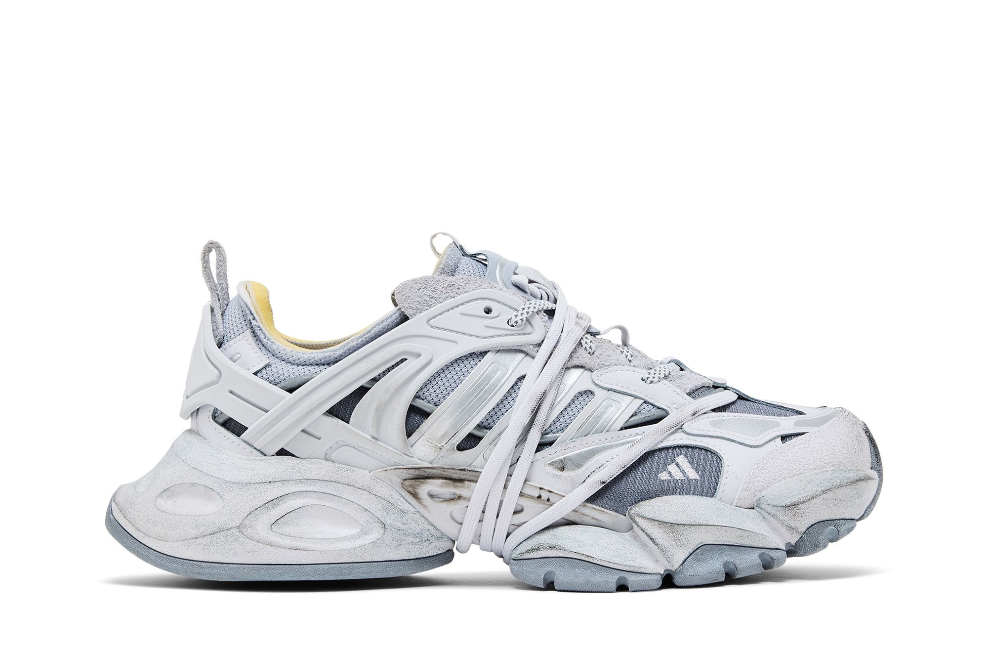 Buy adidas XLG Runner Deluxe 'Gray Silver Metallic' - JR9633 | GOAT