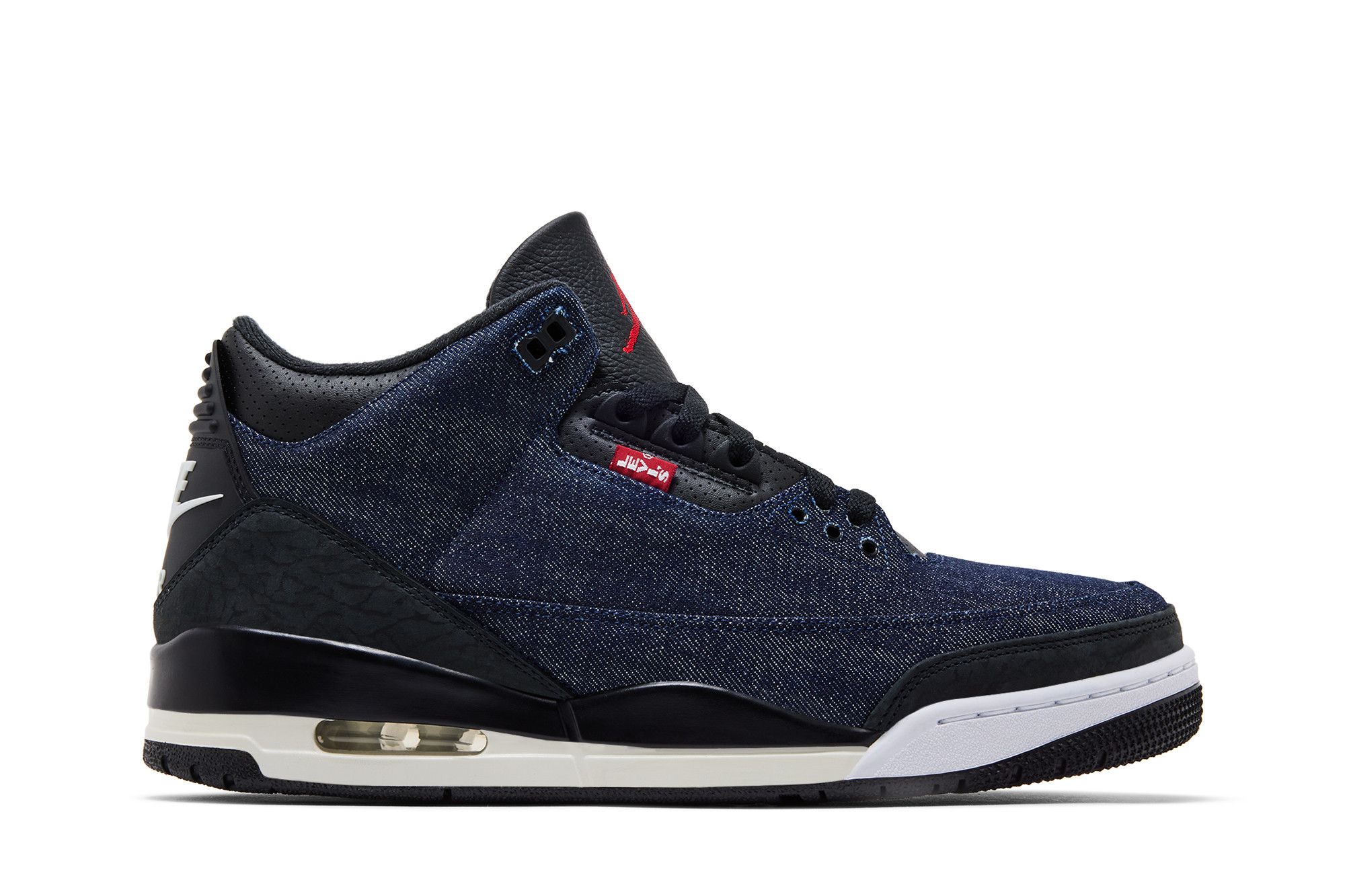 NIKE AJ3 Denimナイキ Air Jordan 3 Levi's Blue Denim - YouTube