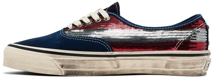 Vans Authentic Premium La Habana   Red Navy