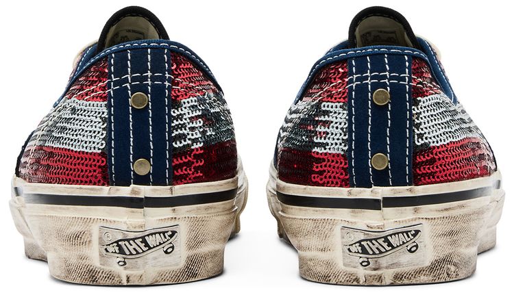 Vans Authentic Premium La Habana   Red Navy