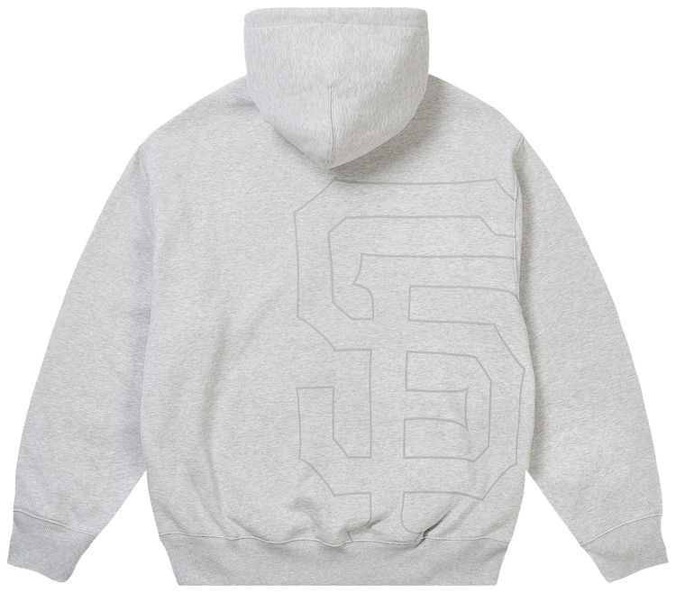Palace x San Francisco Giants Hood Grey Marl