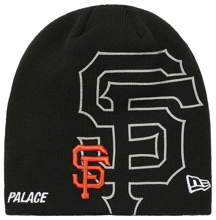 Palace x San Francisco Giants New Era Nein Cuff Beanie Black