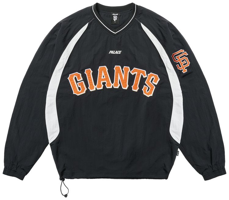 Palace x San Francisco Giants Shell Crew Black