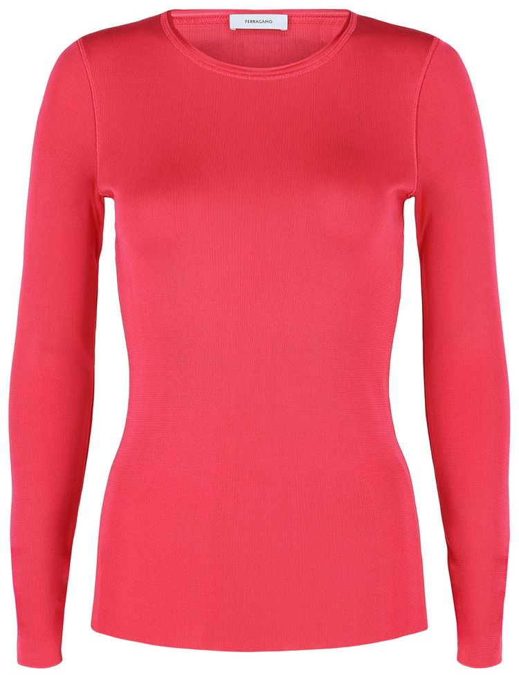 Ferragamo Long Sleeve Top Purple