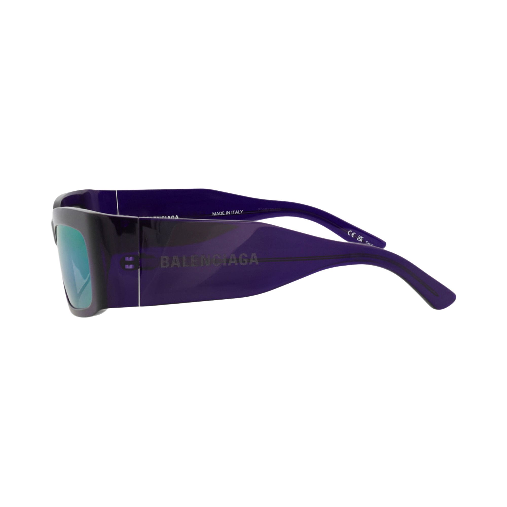 Buy Balenciaga Square-Frame Recycled Acetate Sunglasses 'Violet