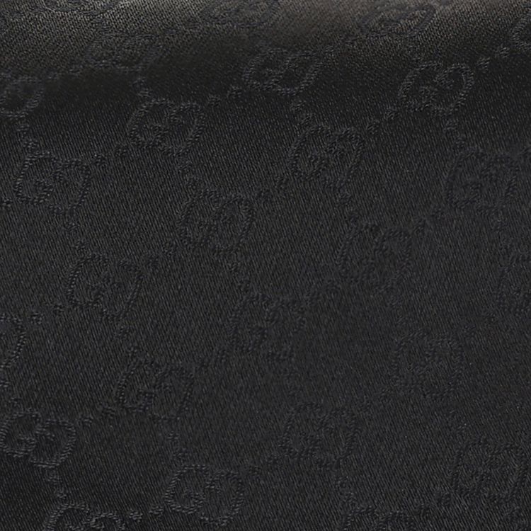 Gucci GG Supreme Silk Tie Black