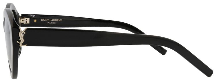 Saint Laurent Cat Eye Frame Acetate Sunglasses BlackGrey