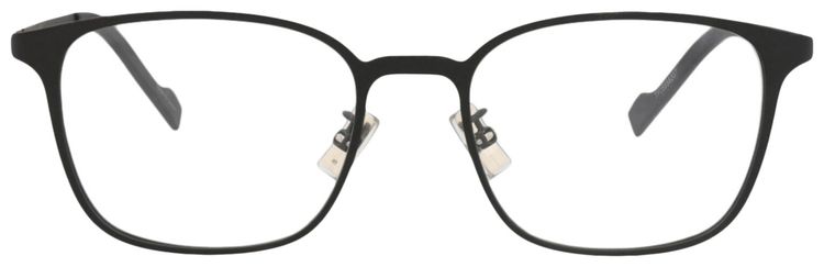 Kenzo Square Frame Metal Optical Frames BlackTransparent