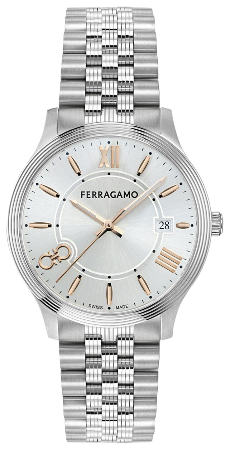 Ferragamo Duo Bracelet Watch Stainless Steel