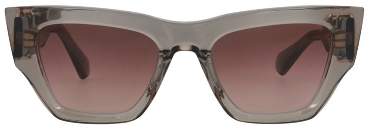 Valentino Cat Eye Frame Acetate Sunglasses GreyRose