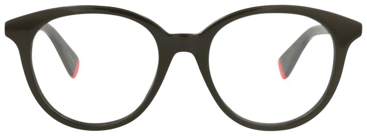 Kenzo Round Frame Acetate Optical Frames GreenTransparent