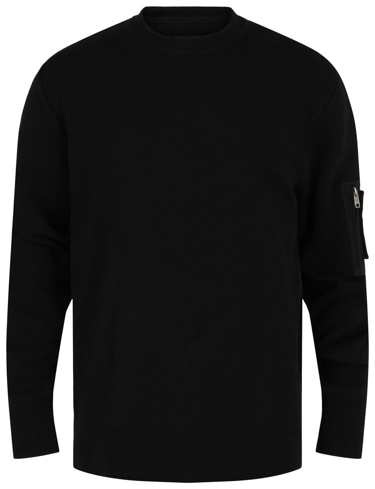 Givenchy Zip Pocket Sweater Black