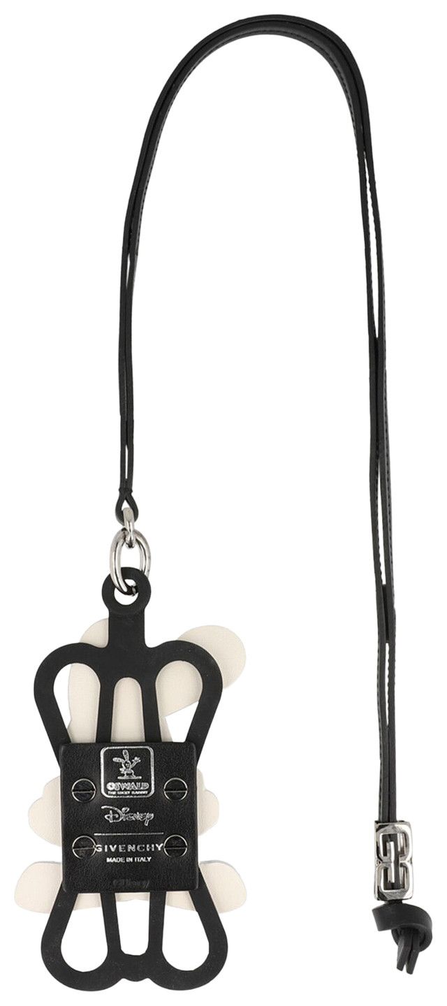Givenchy Oswald Rubber Phone Cover With Strap Black