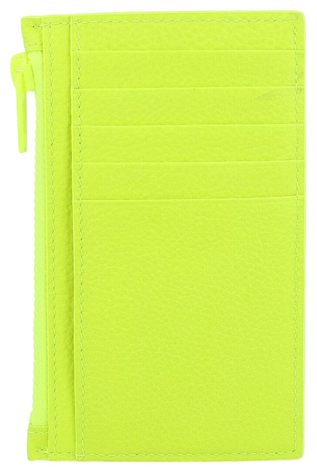 Balenciaga Car Long Card Holder Yellow