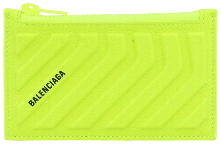 Balenciaga Car Long Card Holder Yellow