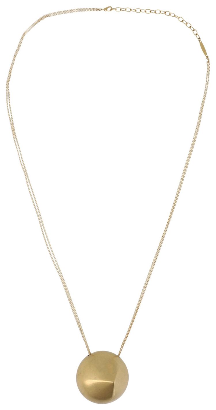 Ferragamo Sculptural Pendant Necklace Multicolor