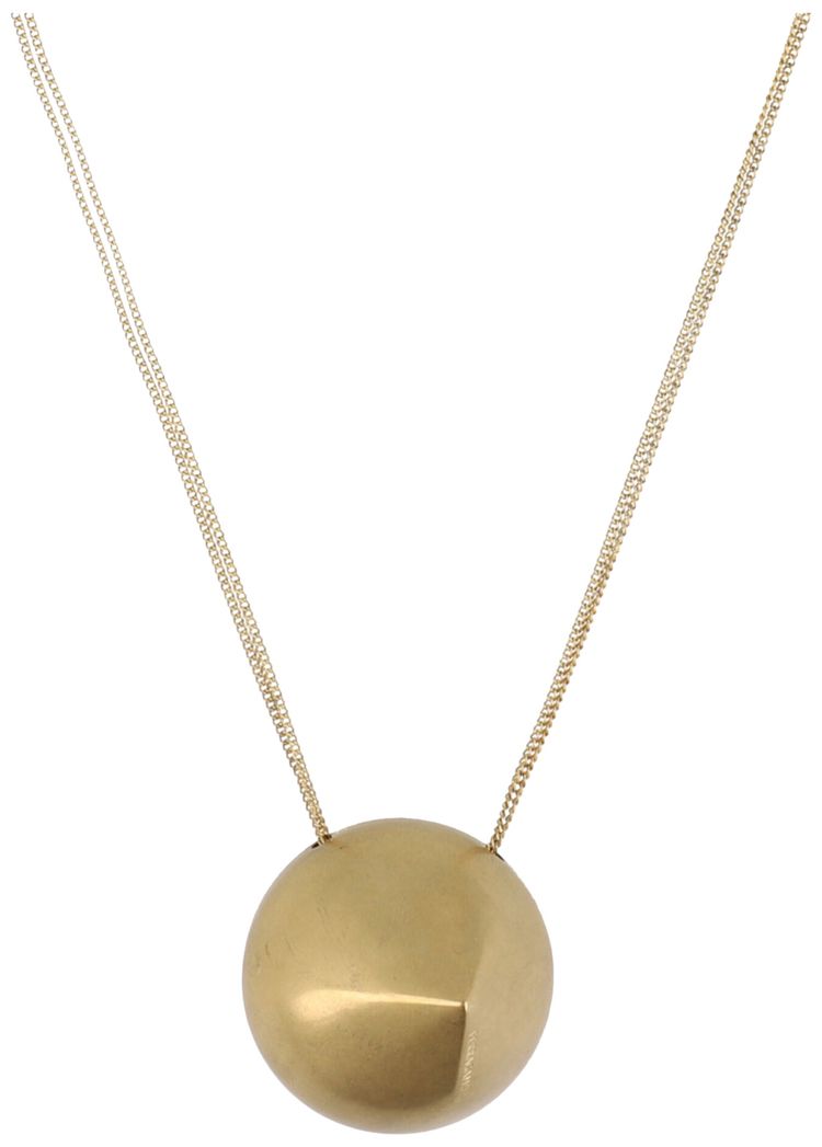 Ferragamo Sculptural Pendant Necklace Multicolor