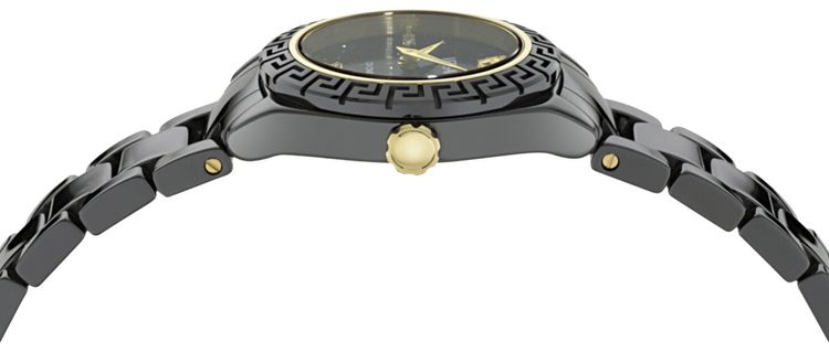 Versace DV One Diamond Watch Black