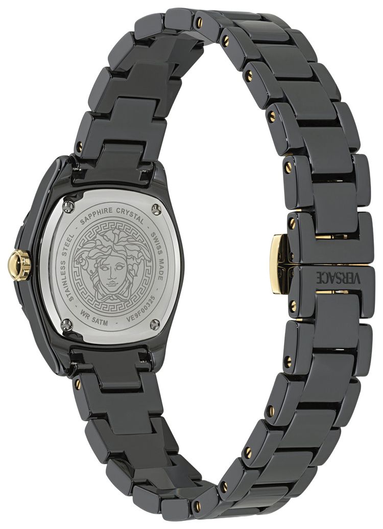 Versace DV One Diamond Watch Black