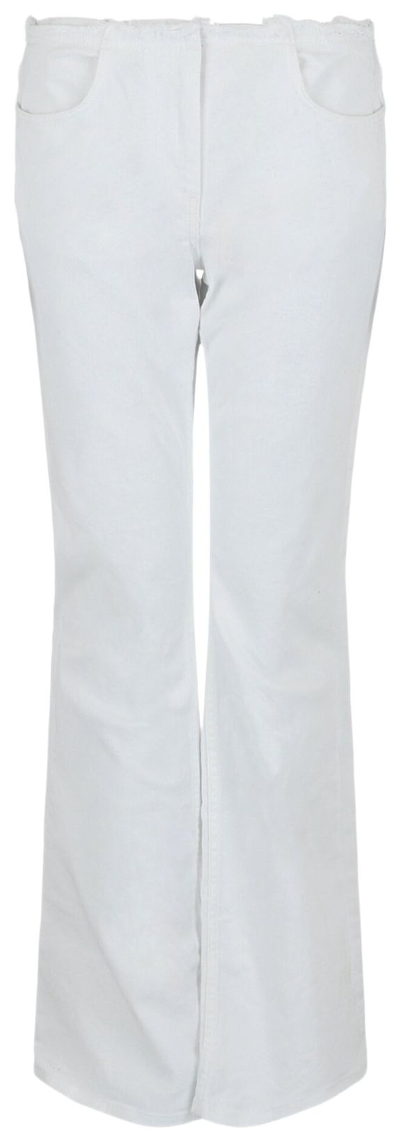 Givenchy Low Rise Flared Jeans White