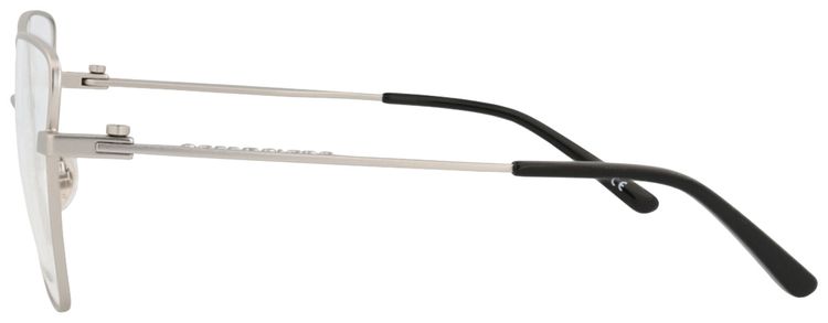 Balenciaga Cat Eye Frame Metal Optical Frames SilverTransparent