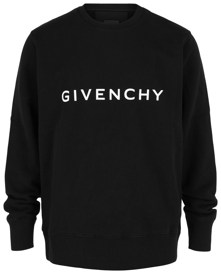 Givenchy Logo Sweatshirt Black