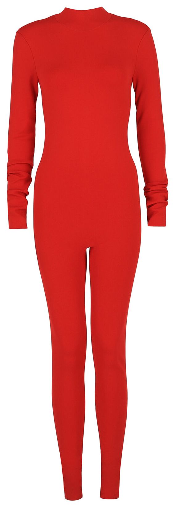 Ferragamo Fitted Jumpsuit Red